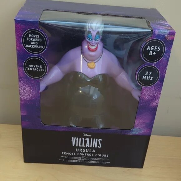 Disney Other - Disney Villains Ursula Remote Control Figure Brand New
